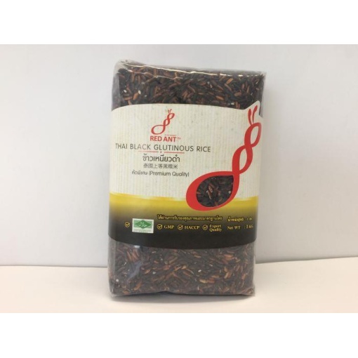 RED ANT THAI BLACK GLUTINOUS RICE 1KG
