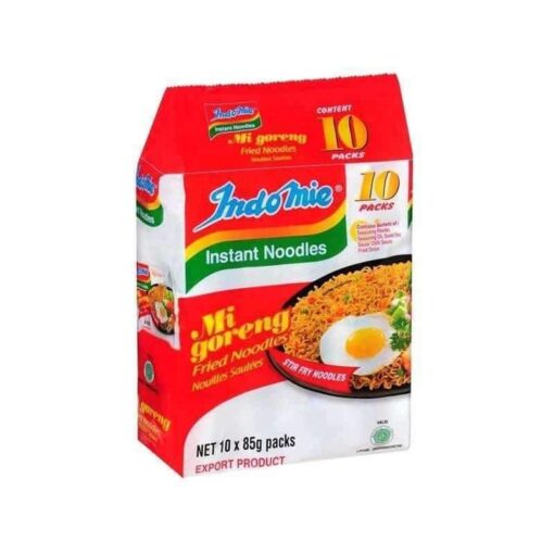 Indomie Mi Goreng Instant Noodles 10 x 85g.