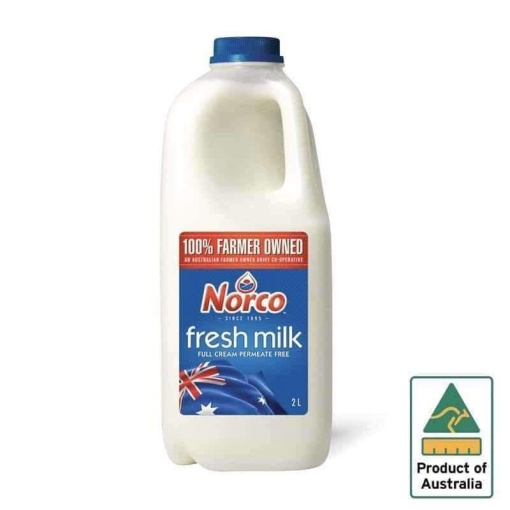NORCO PURE CREAM MILK 2L