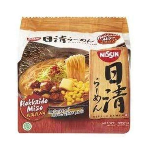 Nissin Ramen Hokkaido Miso 5 Pack