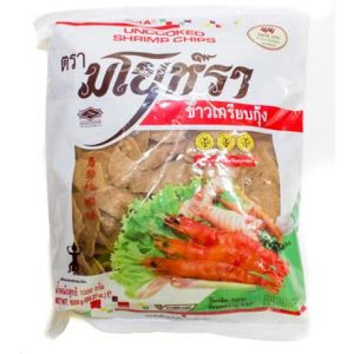 MANORA UNCOOKED PRAWN CHIPS 1KG