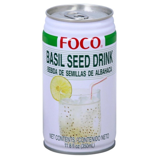 FOCO BASIL SEED DRINK 350ML