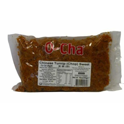 O-CHA CHINESE TURNIP CHOP SWEET 454G