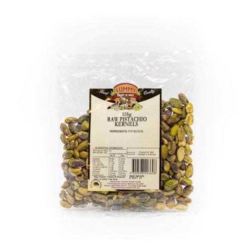 Yummy Pistachio Kernels 125G