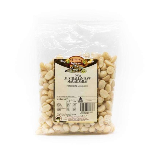 Yummy Raw Macadamias 300G