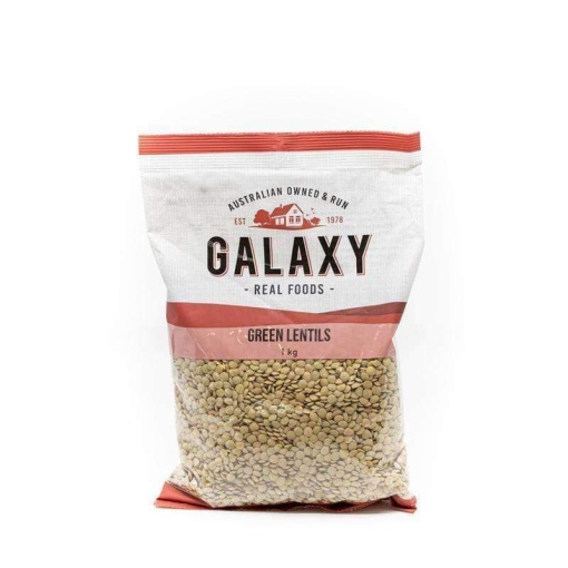 Galaxy Green Lentils 1Kg