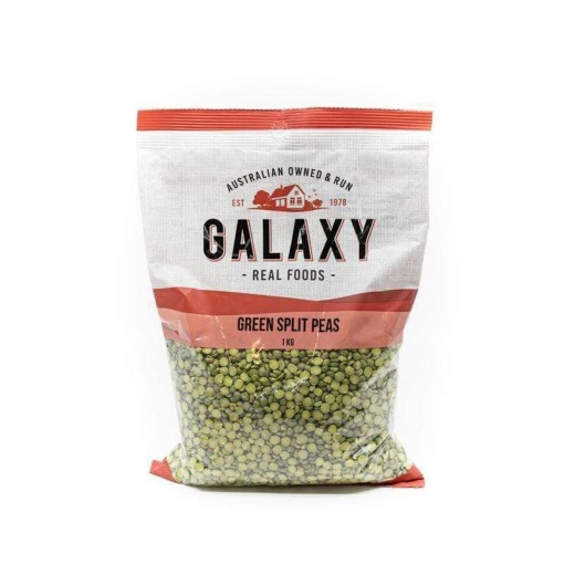 Galaxy Green Split Peas 1Kg