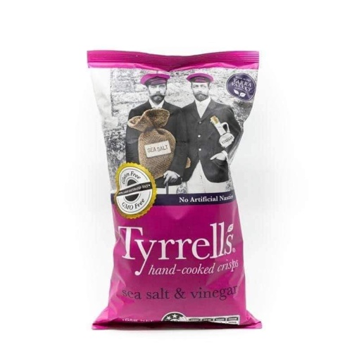 Tyrrells Sea Salt & Vinegar 165Gr