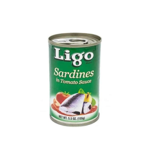 Ligo Sardines In Tomato Sauce 155G