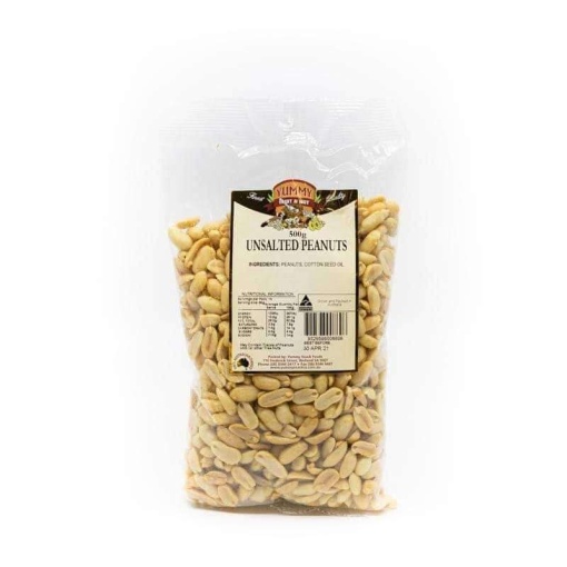 Yummy Unsalted Peanuts 500G