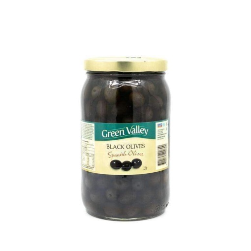 Green Valley Black Spanish Olives 2Kg
