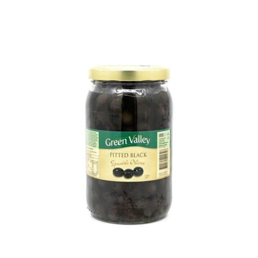 Green Valley Pitted Black Spanish Olives 2Kg