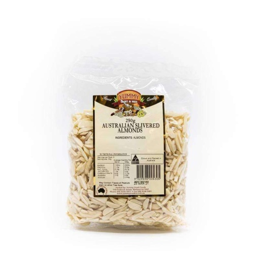 Yummy Almond Silvered 250G