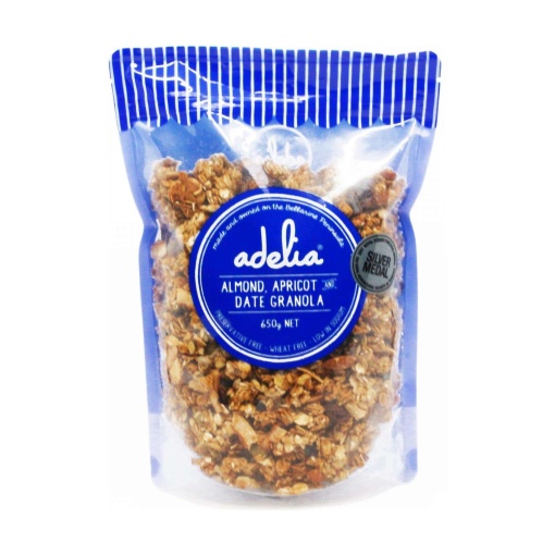 Adelia Almond & Apricot Granola 650G