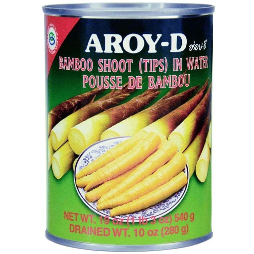 AROY-D BAMBOO SHOOT TIPS IN WATER 540G