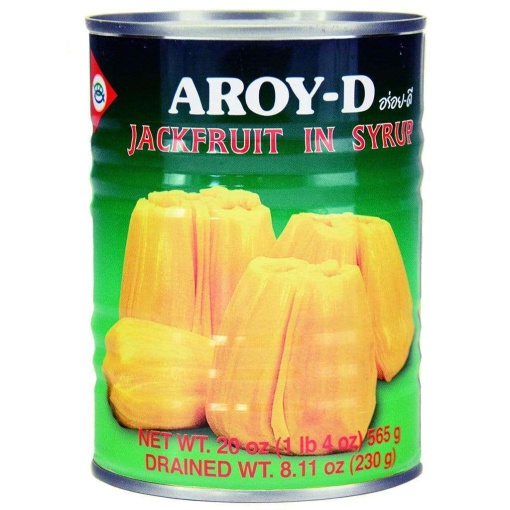 AROY-D YELLOW JACKFRUIT IN SYRUP 565G