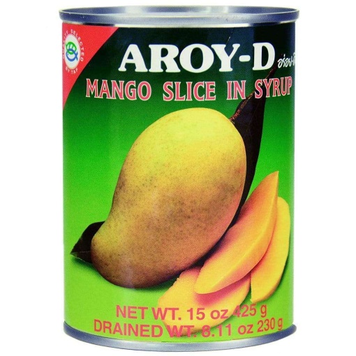 AROY-D MANGO IN SLICES SYRUP 425G