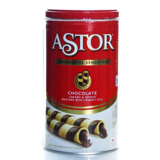 ASTOR DOUBLE CHOCOLATE WAFER STICK 330G