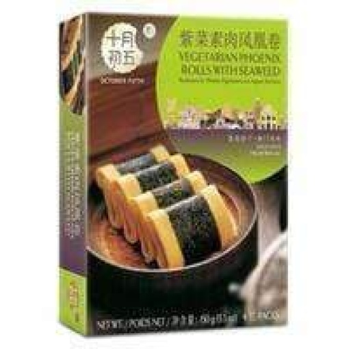 OCTOBER FIFTH VEGETARIAN PHOENIX ROLLS WITH SEAWEED