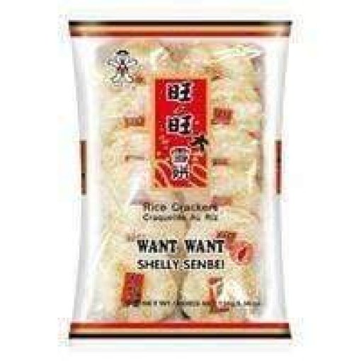 WANT WANT SELLY SENBEI RICE CRACKERS ORI RED 150G