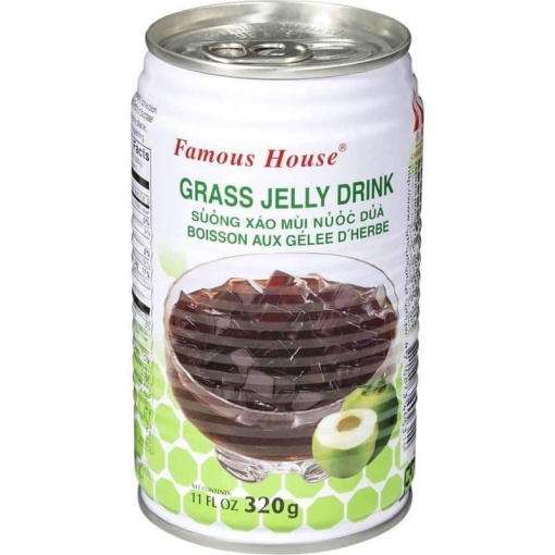 FAMOUS HOUSE GRASS JELLY DRINK COCONUT 320G