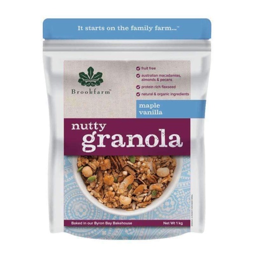 Brookfarm Maple Vanilla Granola 450G