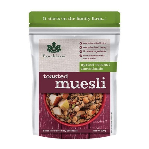 Brookfarm Toasted Apricot Macadamia 500G
