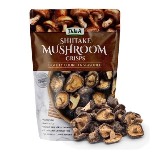 DJ&A SHITAKE MUSHROOM CRISPS 65G