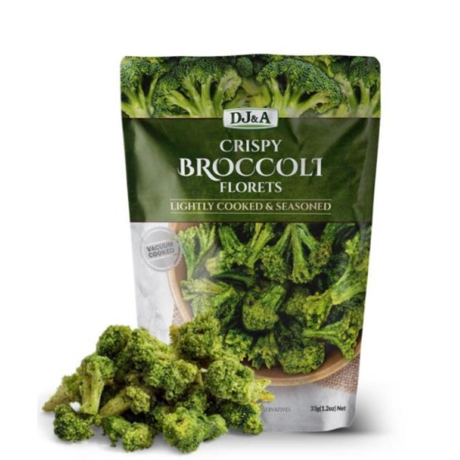 DJ&A CRISPS BROCCOLI FLORETS 25G