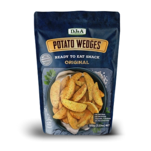 DJ&A POTATO WEDGES ORIGINAL 100G