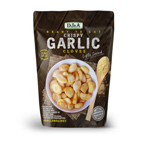 DJ&A CRISPY GARLIC CLOVES 45G