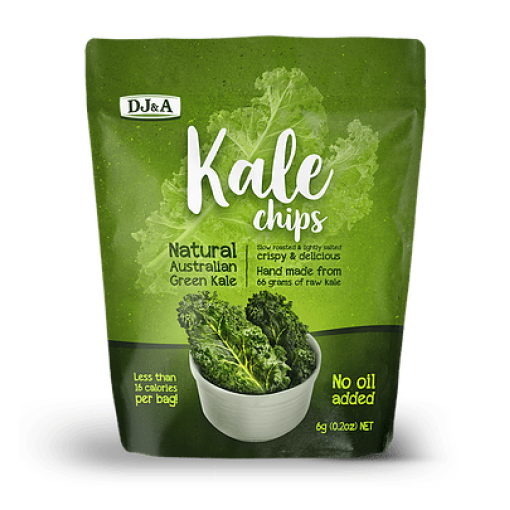 DJ&A NATURAL KALE CRISPS 6G