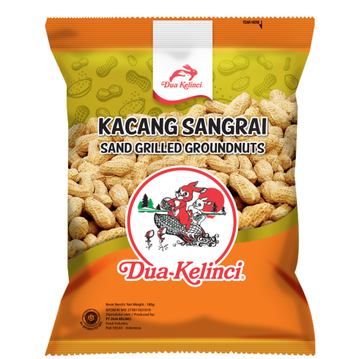 DUA KELINCI KACANG SANGRAI SAND GRILLED 180G
