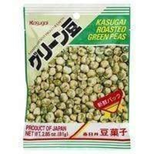 KASUGAI ROASTED GREEN PEAS 81G