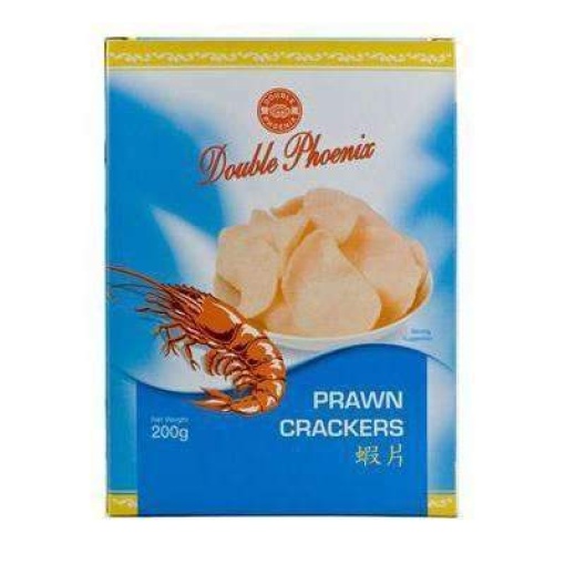 DOUBLE PHOENIX PRAWN CRACKERS RED 200 G
