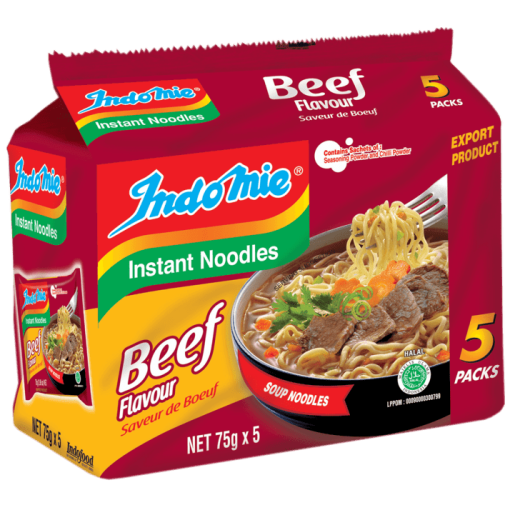 INDOMIE BEEF FLAVOR 5PK