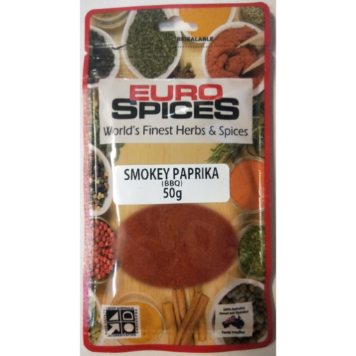 EURO SPICES SMOKEY PAPRIKA 50G