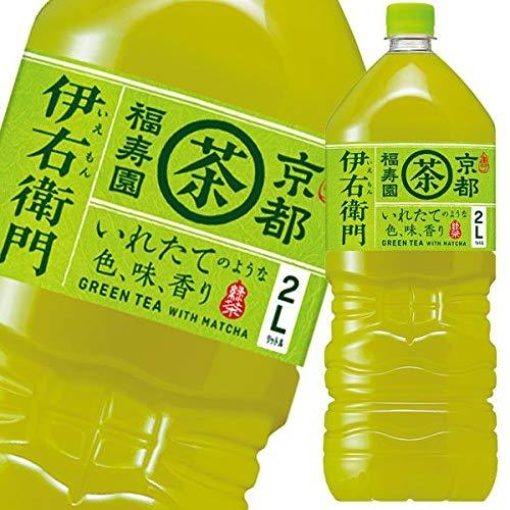 SUNTORY IYEMON GREEN TEA WITH MATCHA 2L