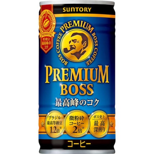 SUNTORY BOSS PREMIUM COFFEE 185G