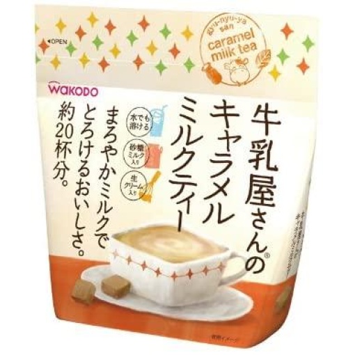 WAKODO INSTANT MILK TEA POWDER 240G