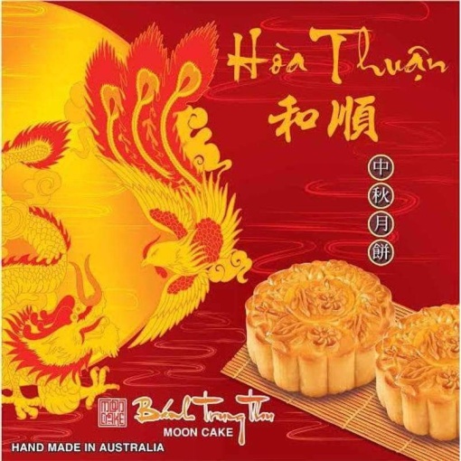 HOA THUAN MOON CAKE MIXED NUT & SHARK FIN 1 EGG YOLK