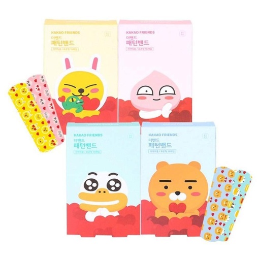 KAKKAO FRIENDS BANDAIDS BLUE 12PCS