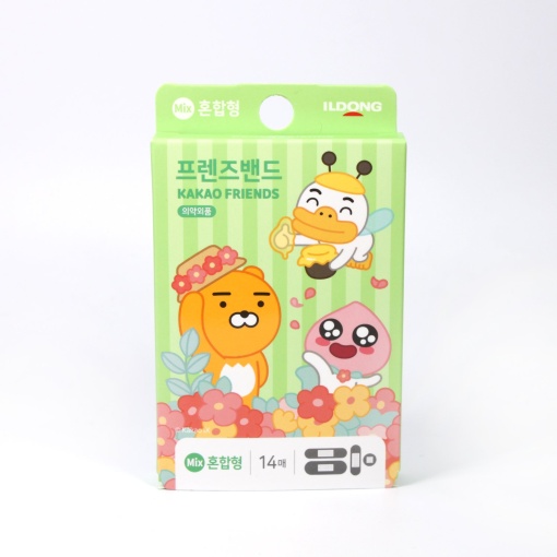 KAKKAO FRIENDS BANDAIDS GREEN 12PCS
