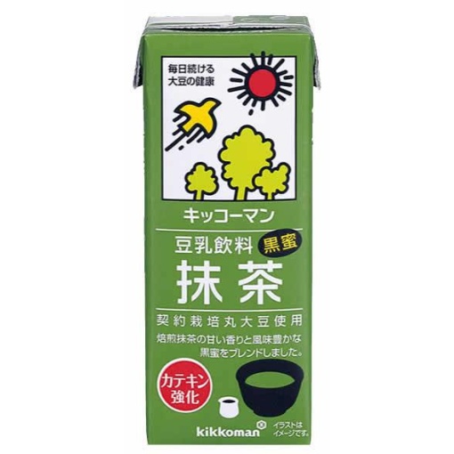 KIKKOMAN SOY MILK MATCHA 200ML