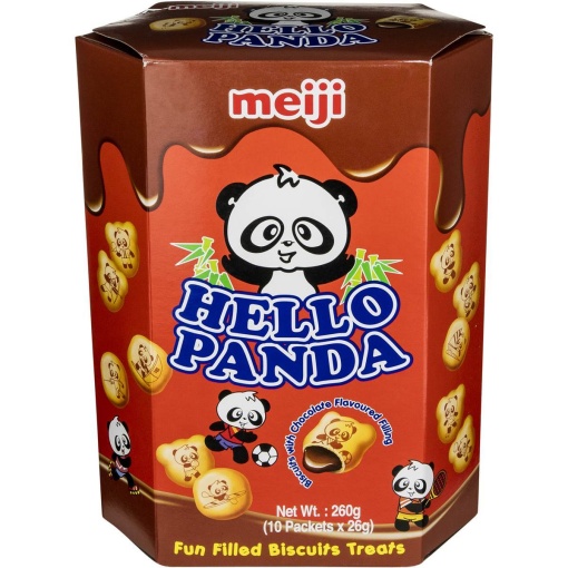 MEIJI HELLO PANDA LARGE CHOCOLATE 260G