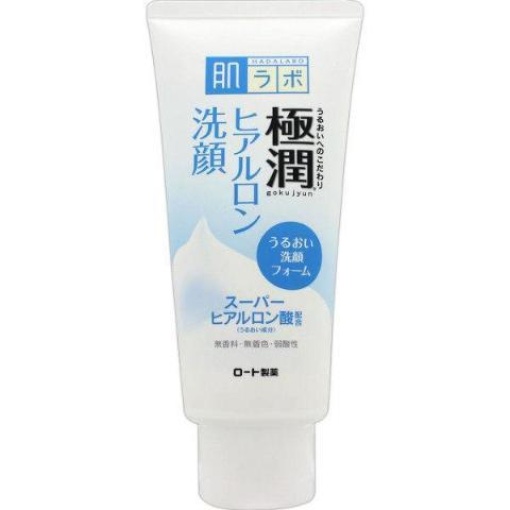 HADALABO GOKU JYUN HYALURONIC ACID FACIAL WASH 100G
