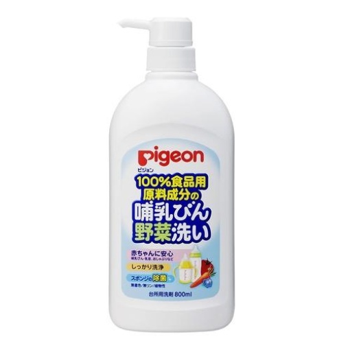 PIGEON BABY BOTTLE & VEGE FRUIT WASH 80ML