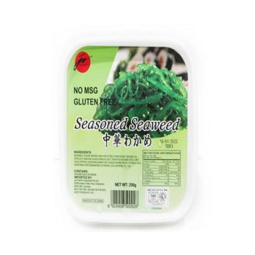 JUN SEASONED SEAWEED SALAD GLUTEN FREE 500G