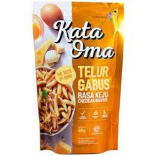 KATA OMA TELUR GABUS RASA KEJU 63G