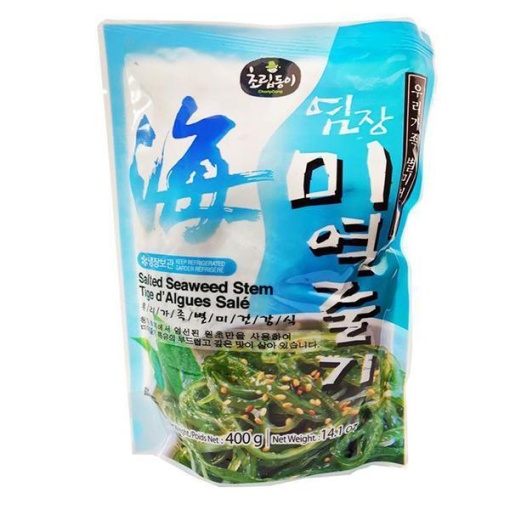 CHORIPDONG SALTED SEAWEED STEM 400G